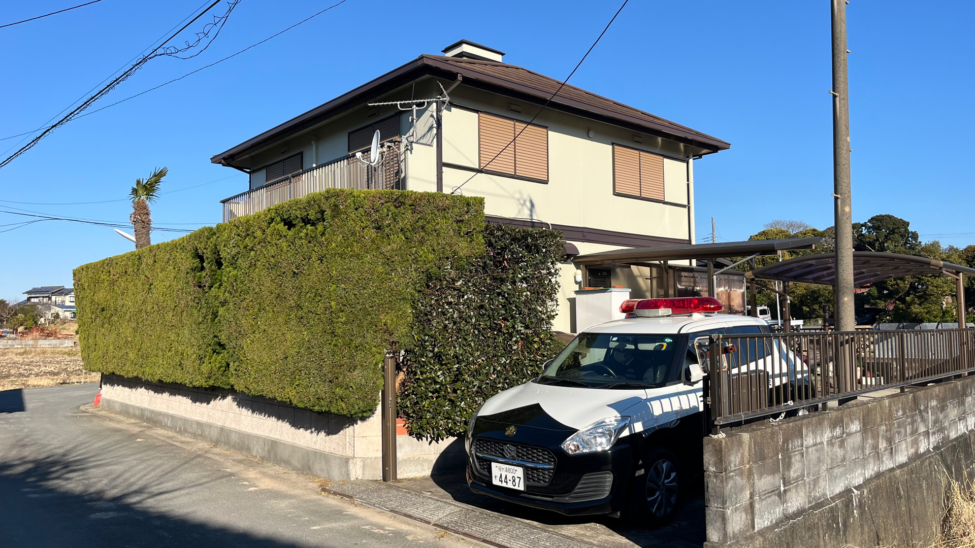 87歳女性が窓から脱出、強盗未遂事件 鴨川市で相次ぐ闇バイト強盗と関連か